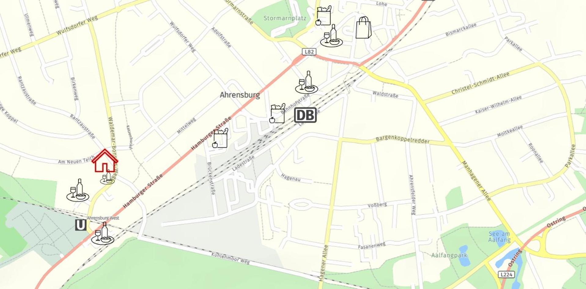 Have-A-Nice-Stay - Nahe Der U-Bahn Nach Hamburg - Natur 1 Minute Entfernt - Baecker & Restaurants 500M - Lidl 800M - Zentrum 1,5Km Ahrensburg Buitenkant foto